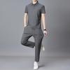 Firstview Men's Summer Short-Sleeve T-Shirt & Casual Pants Set FV26C1094