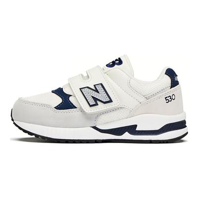 NB 530 Comfortable Fashion Multi-Color Cushioning Breathable Low-Top Casual Shoes Kids Sneaker Light-Gray KV530SRP