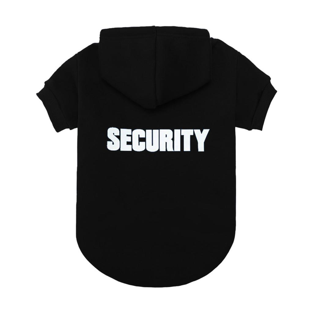 Dog Hoodie for Medium Large Dogs Security Coat Dog Apparel Spring Dog Clothes for Dogs Outdoor Use