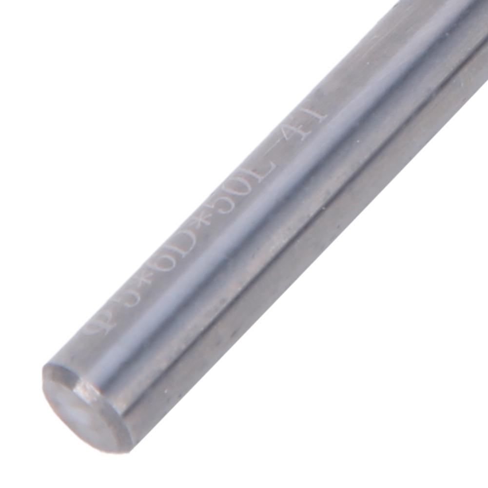 5mm 4 Flutes Nano Coating Spiral End Mill Tungsten Steel CNC Milling Cutter Bit (5pcs)