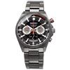 Seiko Chronograph Quartz Watch SSB399P1 Men's Black Dial Gray Metallic