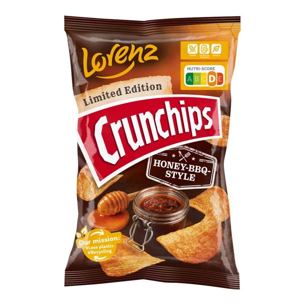 Lorenz Crunch Chips Honey-Bbq Style 130G