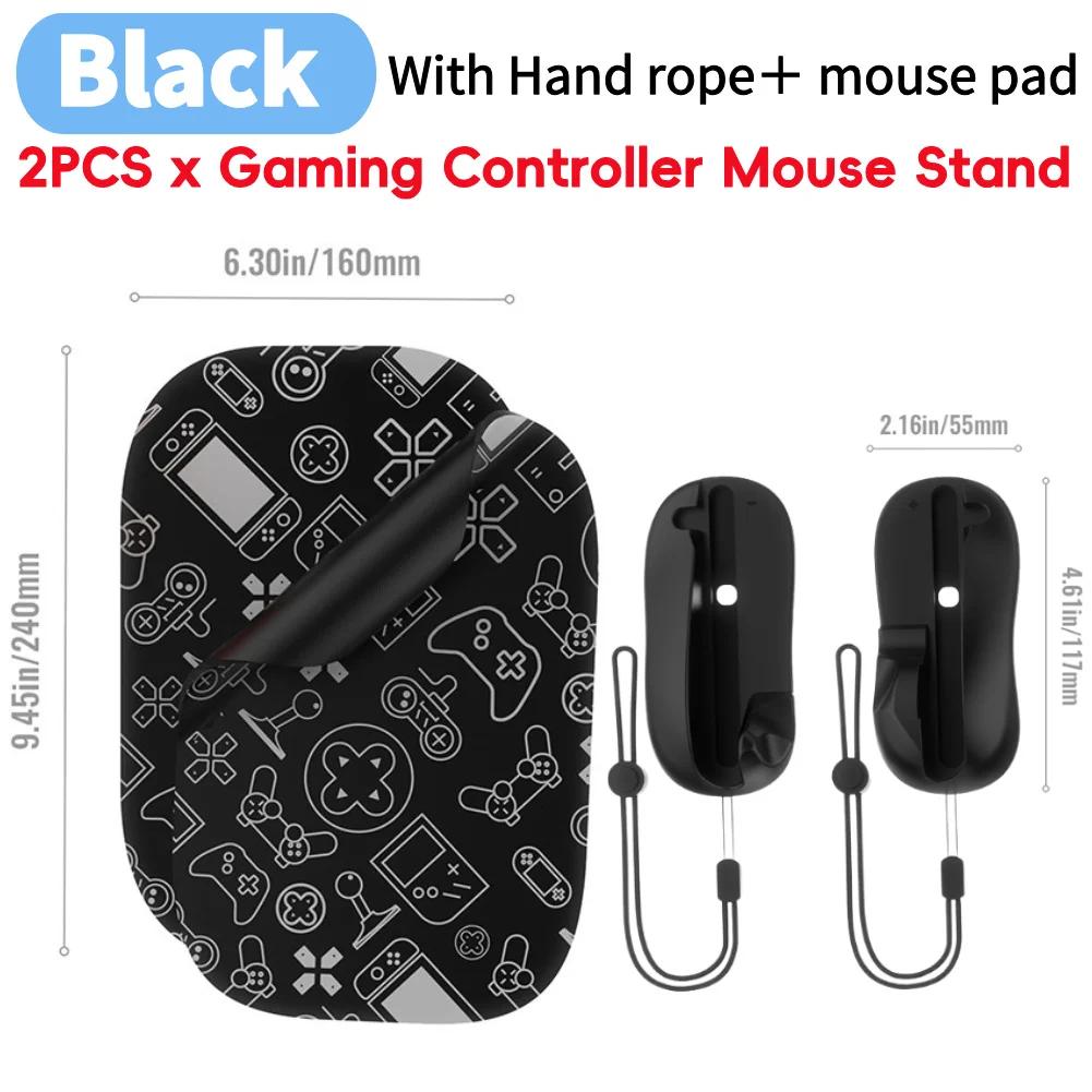 2Pcs Mouse Grip For Nintendo Switch 2 Game Accessories Joy Con Left Right Controller Joycon 2Desktop Ergonomic Mouse Mode Holder