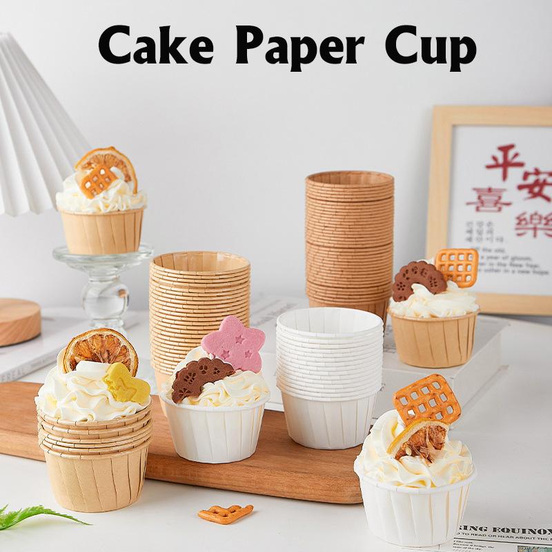 Molde circular de silicona resistente a altas temperaturas para tartas, pudines, gelatina, repostería y cocina, 50 unidades