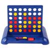 Classic 4 In A Line Strategy Board Game Portable Table Game Educational Puzzle Toy for Kids Thinking Training Family Interaction