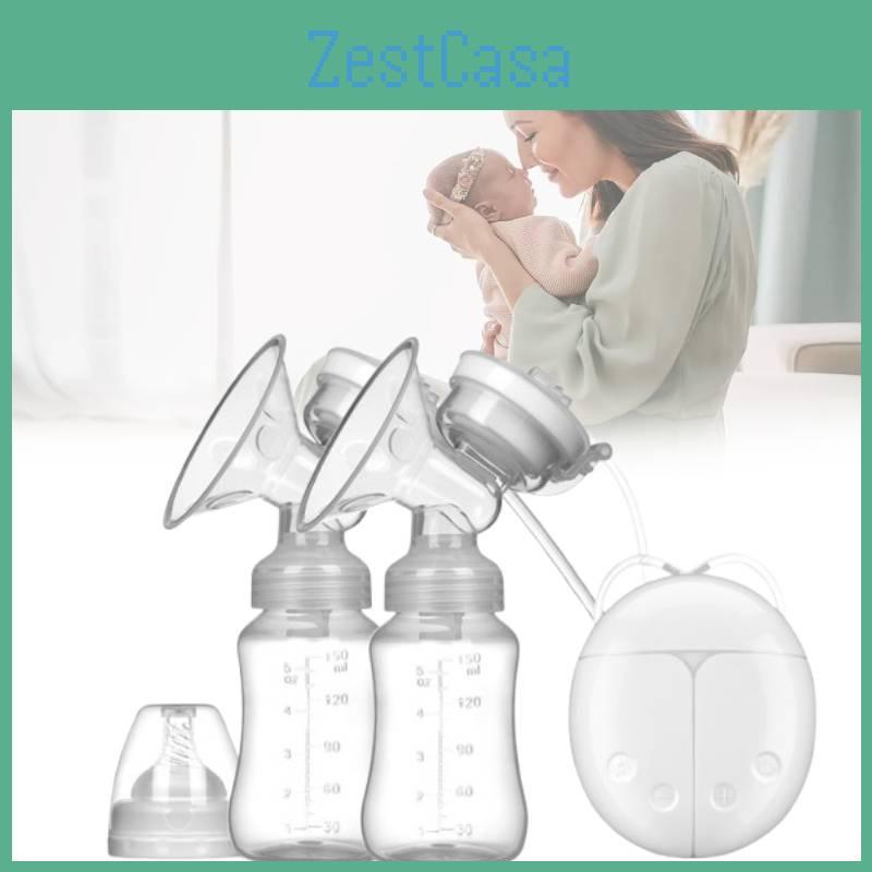 Double Electric Breast Pump With Silent Suction For Nursing Mothers