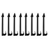 50/100PCS Garden Irrigation Hose Anchors 16mm Fixed Stakes for Hose Drip Irrigation Garden Watering Dripper Sprinkler Bracket
