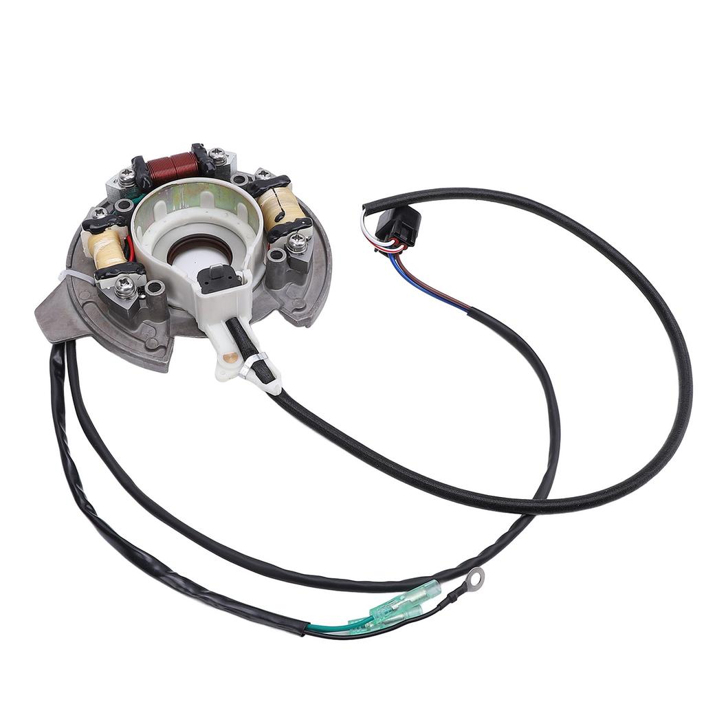 Outboard Magneto Stator Coil 66T 85560 01 Aluminum Iron Stable Performance Ignition Magneto Stator for 2 Stroke 40HP