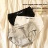 Japanese Style Women's Mid-Waist Pure Cotton Antibacterial Briefs – Teenage Triangle Design