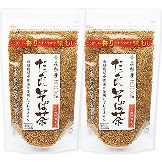 Tenpodo Dattan Soba Tea Domestic (Aomori Prefecture Buckwheat Hokkai T8 Variety 150g2 Bag Set)