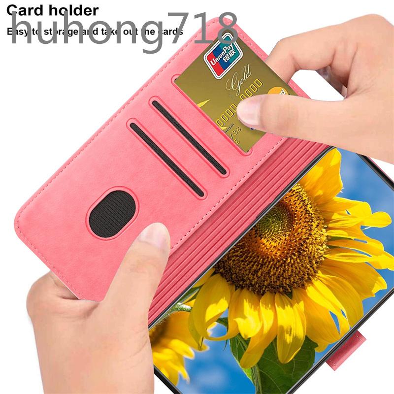 For Oneplus 1+ Nord 2T CE 2 3 4 Lite 5G Case Leather Wallet Flip Casing with Card Holder Cover
