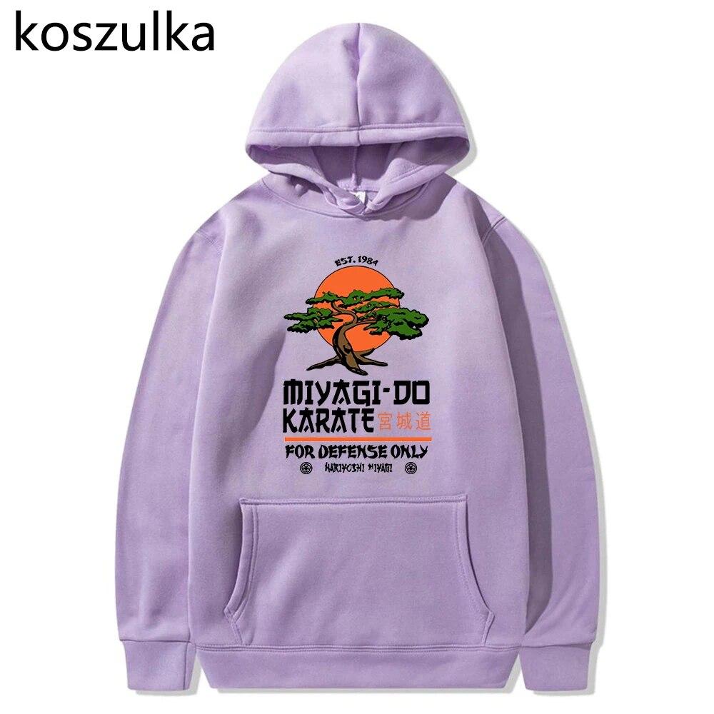 Unisex Miyagi Do Karate Hoodies New Spring Autumn Sweatshirts Women Unisex's Casual Japanese Streetwear Top Anime Karate Hoodies