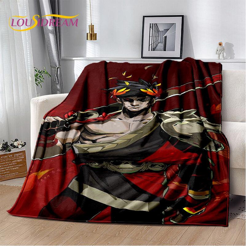Hades Zagreus Game Gamer  Soft Plush Blanket,Flannel Blanket Throw Blanket for Living Room Bedroom Bed Sofa Picnic Cover  Kids