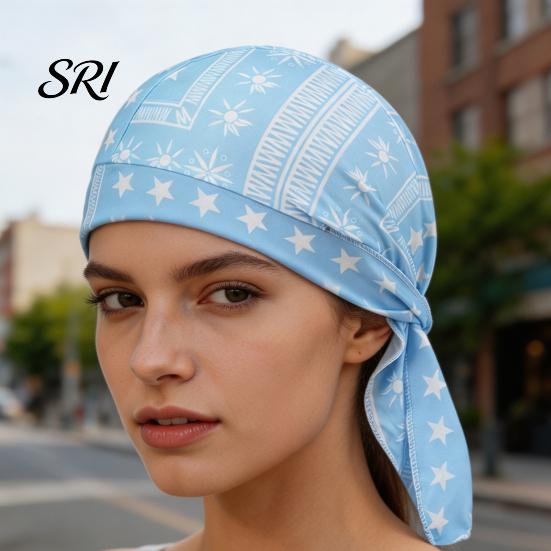 Kühlendes Bandana Hut Turban Paisley Muster Elastische Passform Verstellbare Riemen Bequemes Outdoor Kopftuch Atmungsaktives Schweißableitendes Material Radfahren