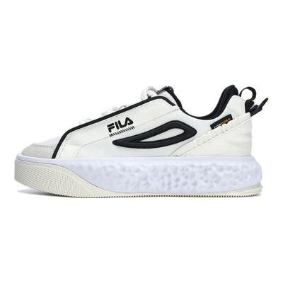 Viva Synthetic Leather Lightweight Low-Top Sneakers Women Sneakers White Black F12W323201FSW