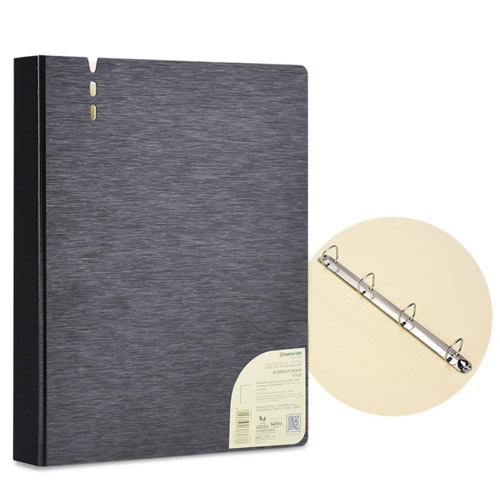 4 Hole Display Book Waterproof Ring Binder Folder New A4 File Folders  Stationery