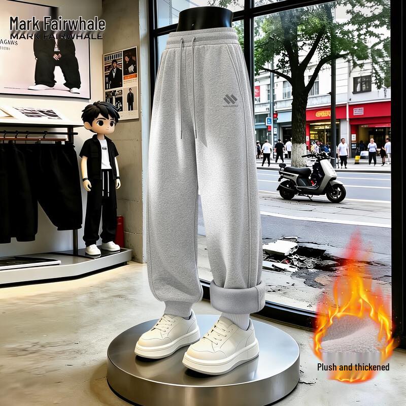 Mark Fairwhale Men's Fleece-Lined Jogger Casual Pants