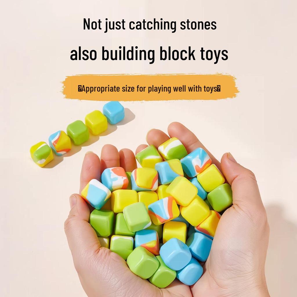 Nostalgic Catch and Throw Game: Stones, Beanbags, and Nuts for Kids