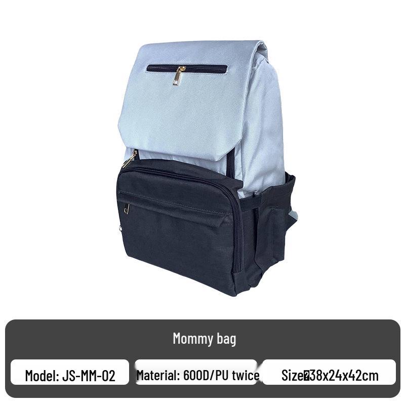 

Versatile Large Capacity Maternity Backpack for Moms: Handheld, Single/Double Shoulder, Perfect for Outings & Commuting