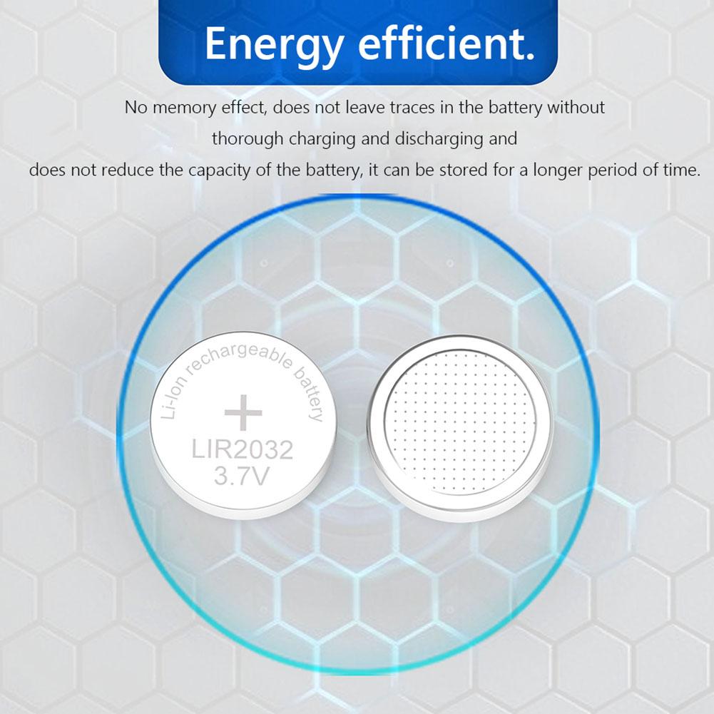 Type-C Button Battery Charger with Indicator Light & Charging Cable 4.2V Portable Button Cell Battery Charger for LIR2032 2450