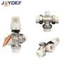 DN25-32 Energy saving 20-70 ℃ control Floor heating system thermostatic radiator valve M30*1.5 Remote controller 3 way valve7