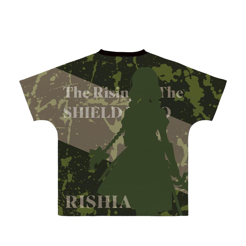 TV Anime "The Rising of the Shield Hero Season 3" Rishia Full Graphic T-Shirt Unisex XS Size