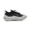 Li Ning Abrasion Resistant Low top Running Shoes Unisex Black White AZGV111-3