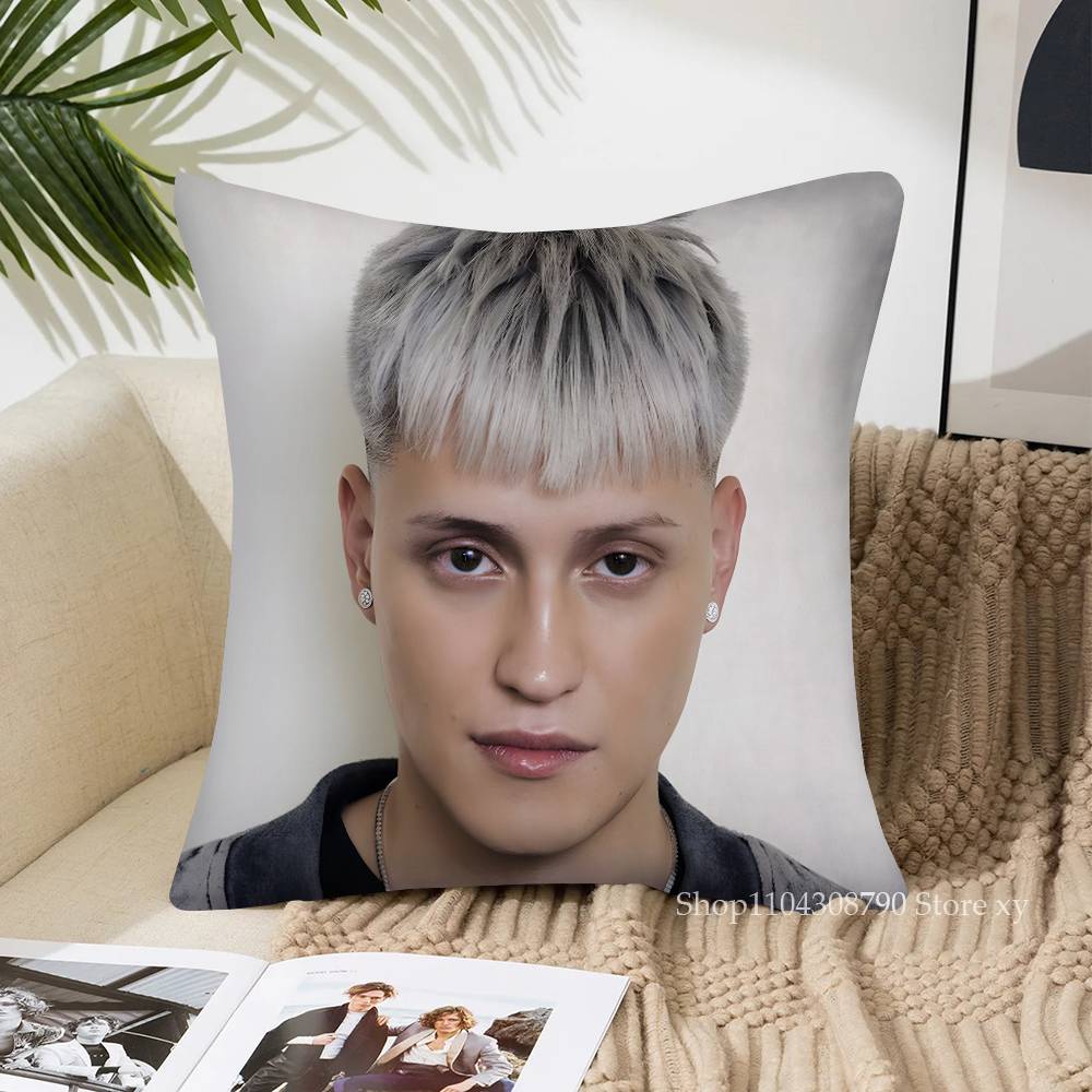 1Pc Singer Kidd V-Voodoo Songs Pillow Case Fashion Square Pillowcase Bedroom Sofa Room Ins Decoration Leisure