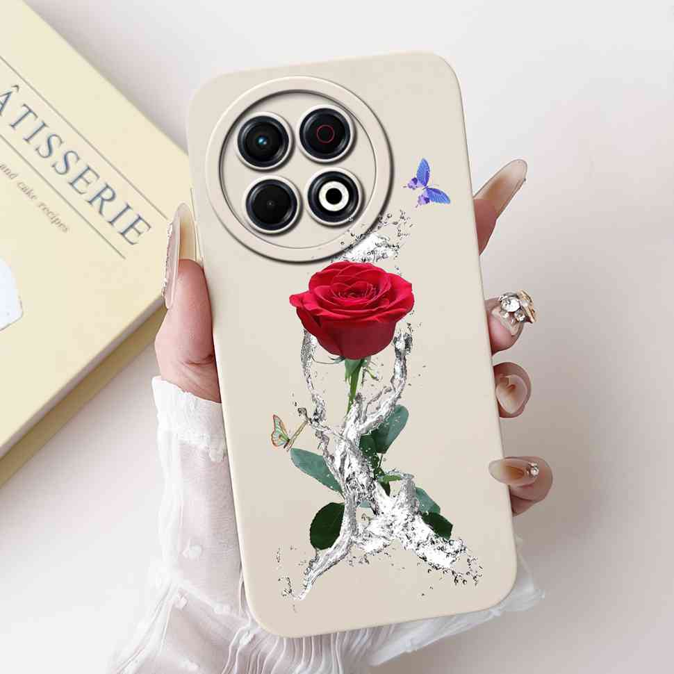 For Tecno Spark 30 Pro 4G 6.78" Case Cartoon Bunny Fashion Girl Soft Silicone Cover For Tecno Spark 30Pro KL7 Protective Cases