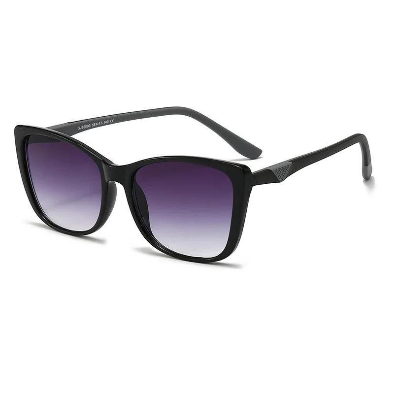Vintage Cat Eye Sunglasses Woman Man Brand Designer Luxury Sun Glasses Female Male Fashion Retro Big Frame Oculos De Sol