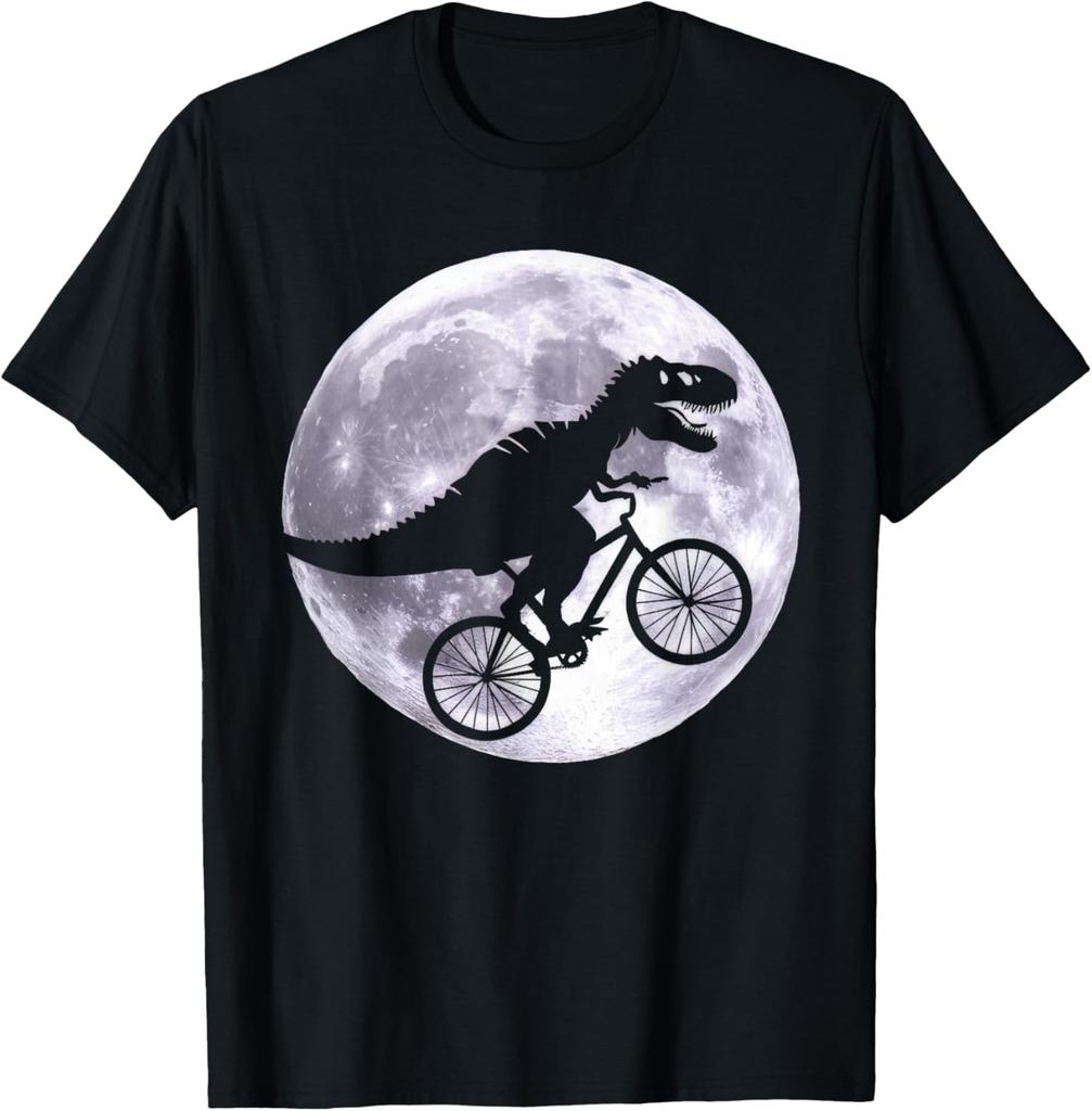 Funny Trex Mountain Bikes Gift Unisex Women Cool Bicycle Rider TShirt Graphic T Shirts Women Clothing Tops Ropa Mujer