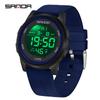 Sanda Waterproof Multifunction Electronic Watch for Teens - Trendy Unisex Design with Alarm