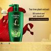 Șampon L'Oréal cu Ulei de Arbore de Ceai pentru Controlul Uleiului și Anti-Mătreață