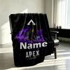 Custom Name Personalized Apex Legends Print Blanket, Home Decor, Bedroom, Sofa, Camping, Couch, Gifts for Birthday Christmas