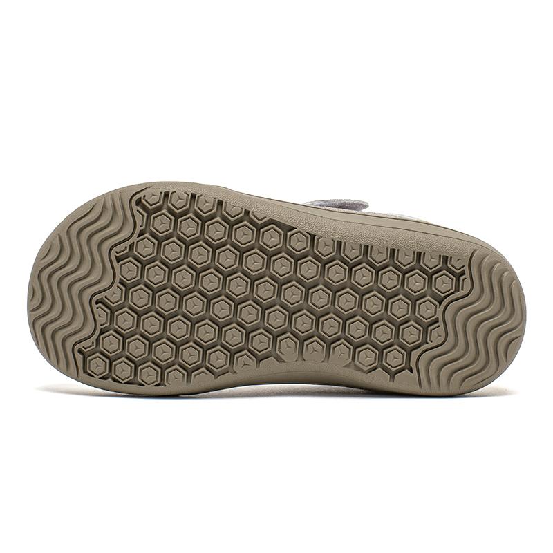 HOBIBEAR Scarpe Minimaliste a Punta Larga per Bambini, Scarpe da Ginnastica Casual con Velcro, Rete Traspirante, Scarpe a Drop Zero
