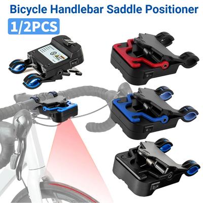 Kalibrátor cyklistického sedla USB nabíjení Kalibrační zařízení pro řídítka a sedlo jízdního kola Multifunkční příslušenství pro údržbu jízdního kola