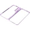 For Samsung Galaxy S21 5G Security Lock Magnetic Phone Case Metal Frame Double Sided Tempered Glass Clear Cover