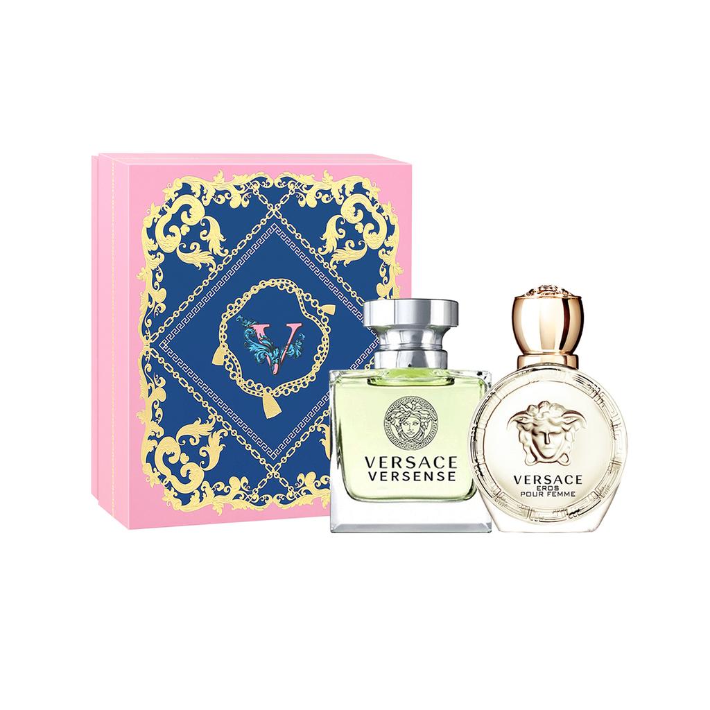 VERSACE Pink Diamond Crystal Diamond Women's Perfume Sample Set