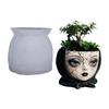 Artistic Silicone Ceramic Mold For Handmade Resin Jewelry Making Decorative Succulent Pots And Craft Projects