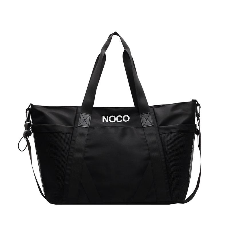 

Large Capacity Travel Tote Bag - Single Shoulder Crossbody for Yoga, Fitness, and Business Trips чорний