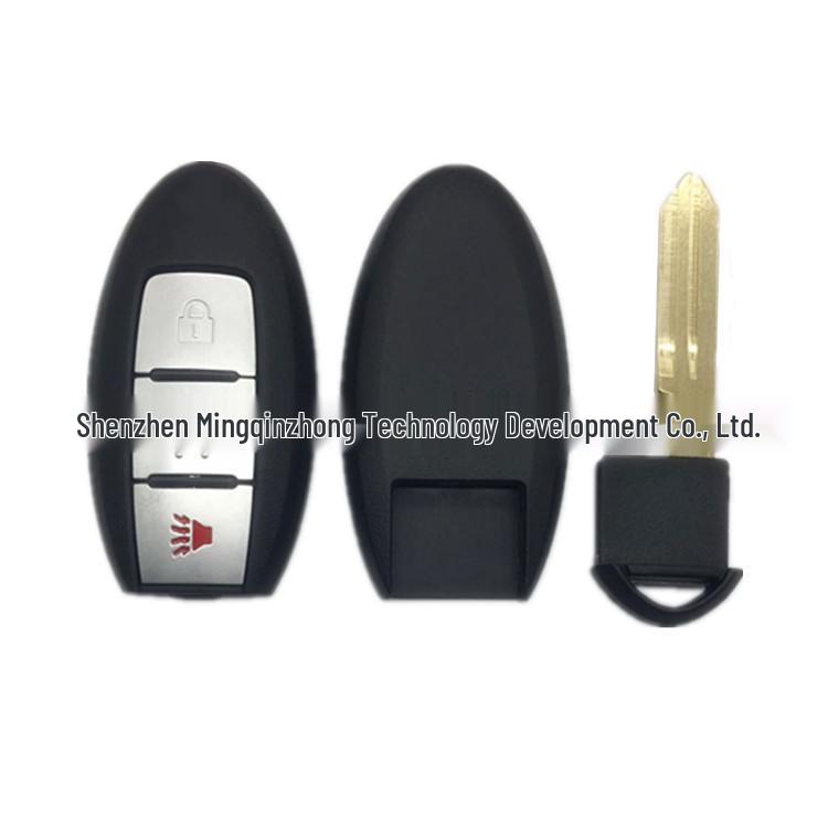 Nissan 3-Button Key Shell Without Logo