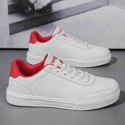 Men White Shoes Couple Casual Skateboard Shoes Comfortable Sneakers Lightweight Walking Women Tenis Shoes Plus Size 36-46