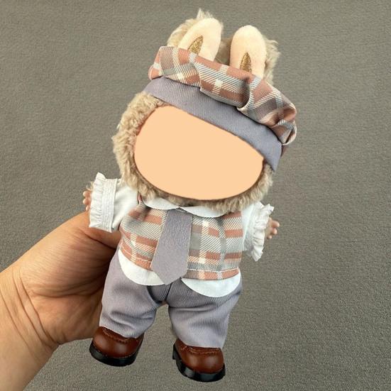Doll Clothes Set for 17cm Labu-bu Luxury Chic Style Outfit Unique Doll