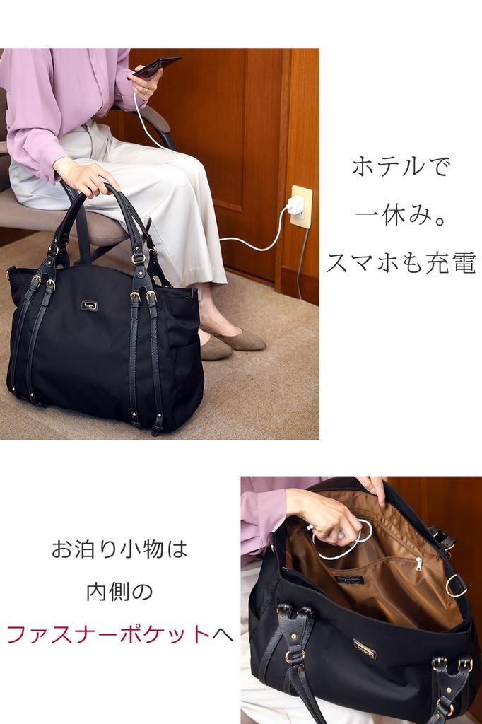 Memezawa Bags Women's Travel Overnight Lightweight 20L Boston Tote Bag, Stylish Brand, Large Capacity, Perfect for Golf, Sports, and the Gym,