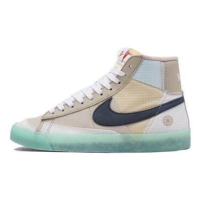 Blazer Mid 77 GS Move To Zero - Cream Kids Sneakers Cream-Ii Orange Glacier-Ice DO2699-200