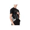 Emporio Armani Letter Print Straight Crew Neck Short Sleeve T Shirt Men Black 8N1TN51J-PZZ1-0021