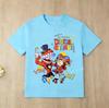 The Amazing Digital Circus Kids Tshirts Cartoon Printed Tshirt Boys Casual Sports Short Sleeves Tops Summer Children Clothing