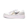 Li Ning Floating Boat Wear Resistant And Lightweight Low Top Skateboard Shoes Unisex White Gray AGCS419-1(Team1114-)