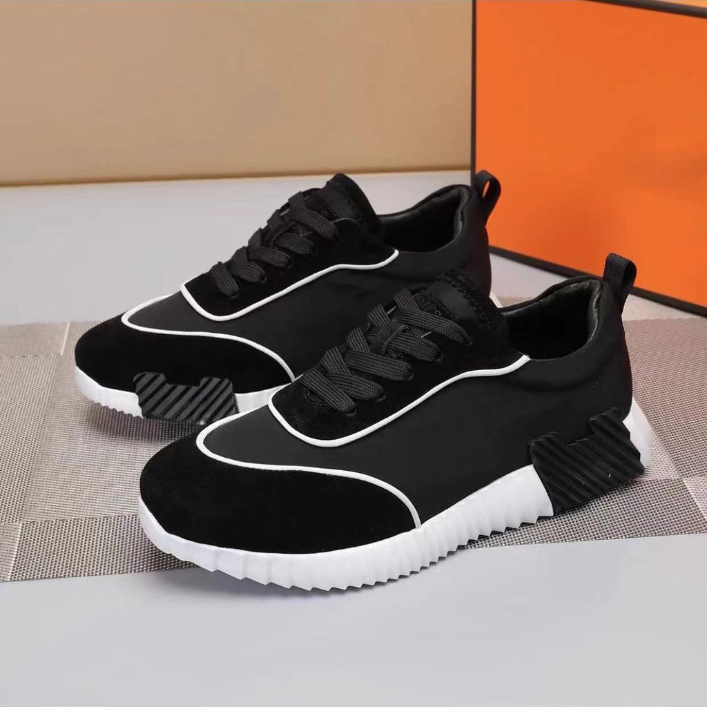 Zapatillas versátiles de cuero para hombre que aumentan la altura, zapatos blancos casuales transpirables para hombre y mujer, zapatillas de plataforma negras para hombre