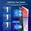 For PS5 Slim Cooling Fans Cooling Fan for Playstation 5 Slim Disc Edition/Digital with USB 3.0 Port for PS5 Accessories
